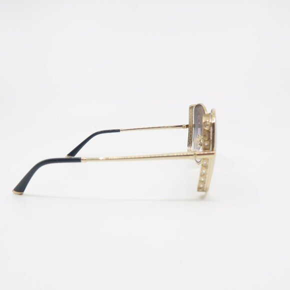 Chopard SCHD48S 0300 Gold/Gradient/Crystals, New Women's Sunglasses. - Picture 7 of 9